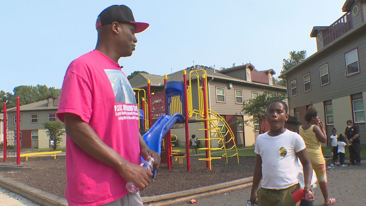 Terrance Winn and kids